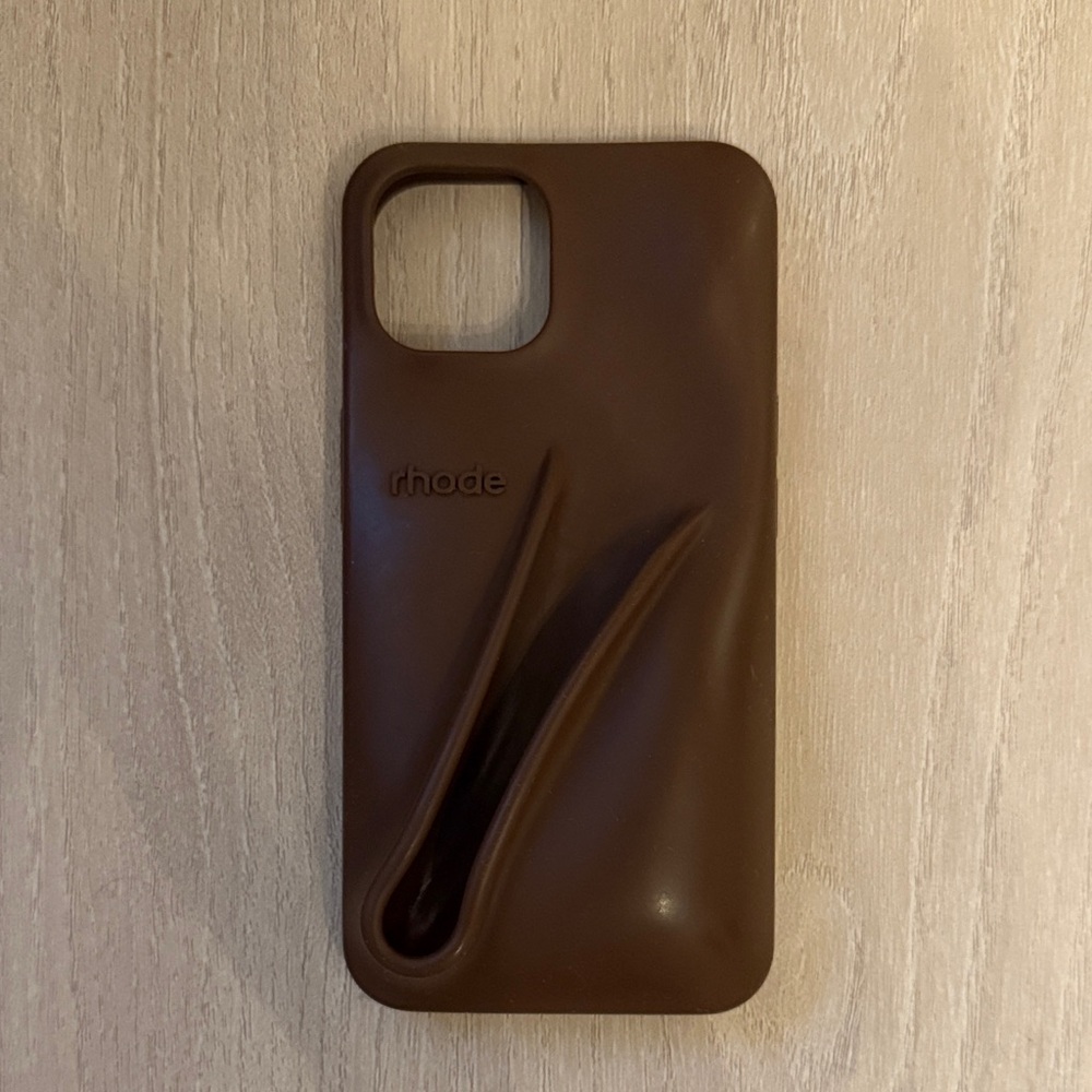 RHODE Chocolate Brown Phone Case